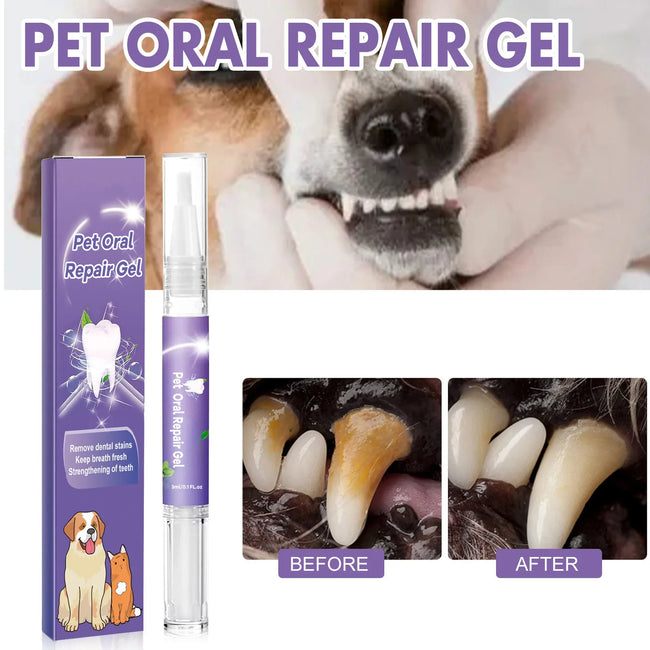 Foody Popz™ - Pet Friendly Oral Repair and Whitening Gel