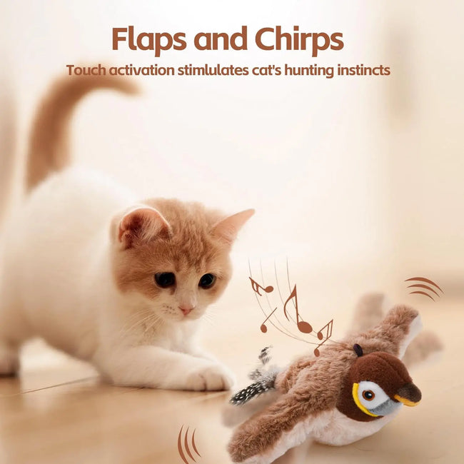 Foody Popz™ - Cat Interactive Bird Toy