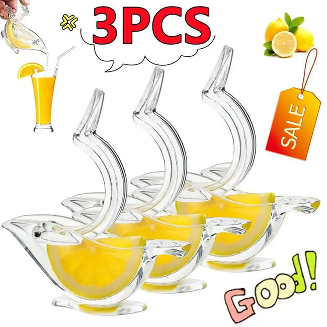 Foody Popz™ - Quirky Bird Lemon Squeezer