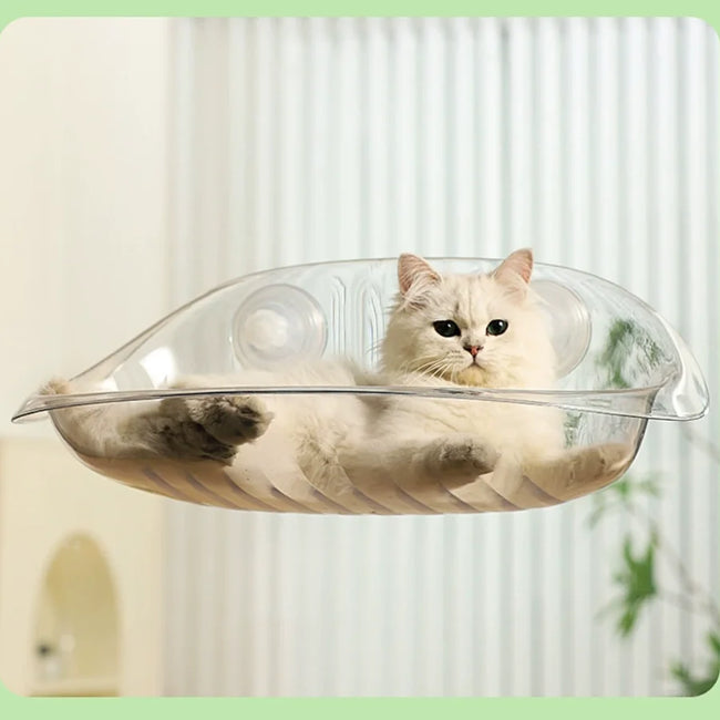 Foody Popz™ - Cat Suction Cup Window Hammock