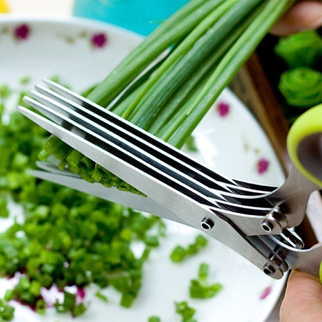 Foody Popz™ - Multi-Layer Herb Scissors