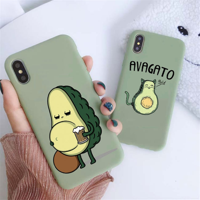 Funny Avocado iPhone Cases